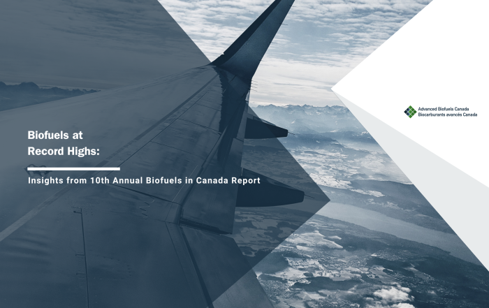 Webinar - Biofuels Record Highs: Insights from 10th Annual Biofuels in Canada Report